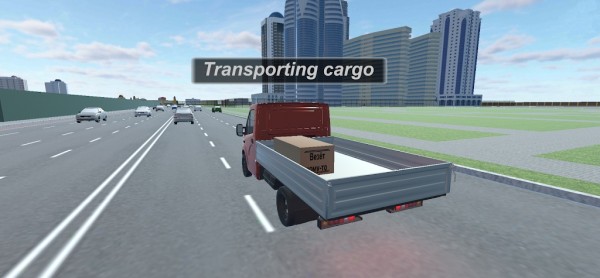 DrivingandtruckinginarealcityMiniTruckSimulator真实城