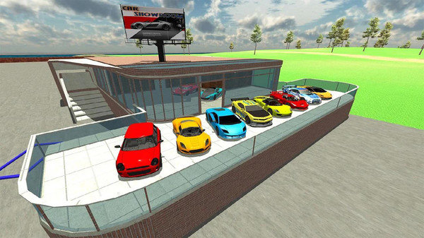 Electric Car Simulator: Tesla Driving