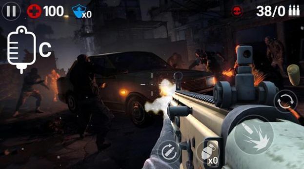 gun trigger zombie（枪机触发僵尸）