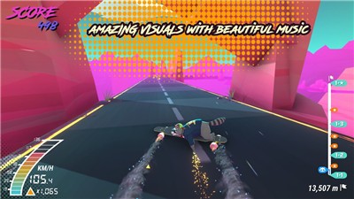 Foxy Sunset Ride - Synthwave Skating(狐狸日落)