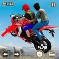 FlyingMotorbikeTaxiDrivingSimulatorGame2021飞行出租车驾驶