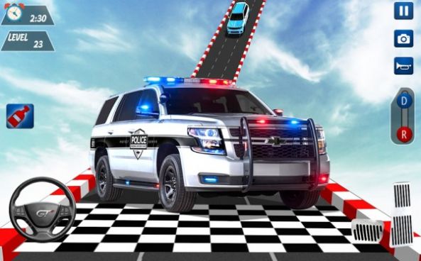 Police Jeep Stunt 3D Game（警察吉普特技3D）