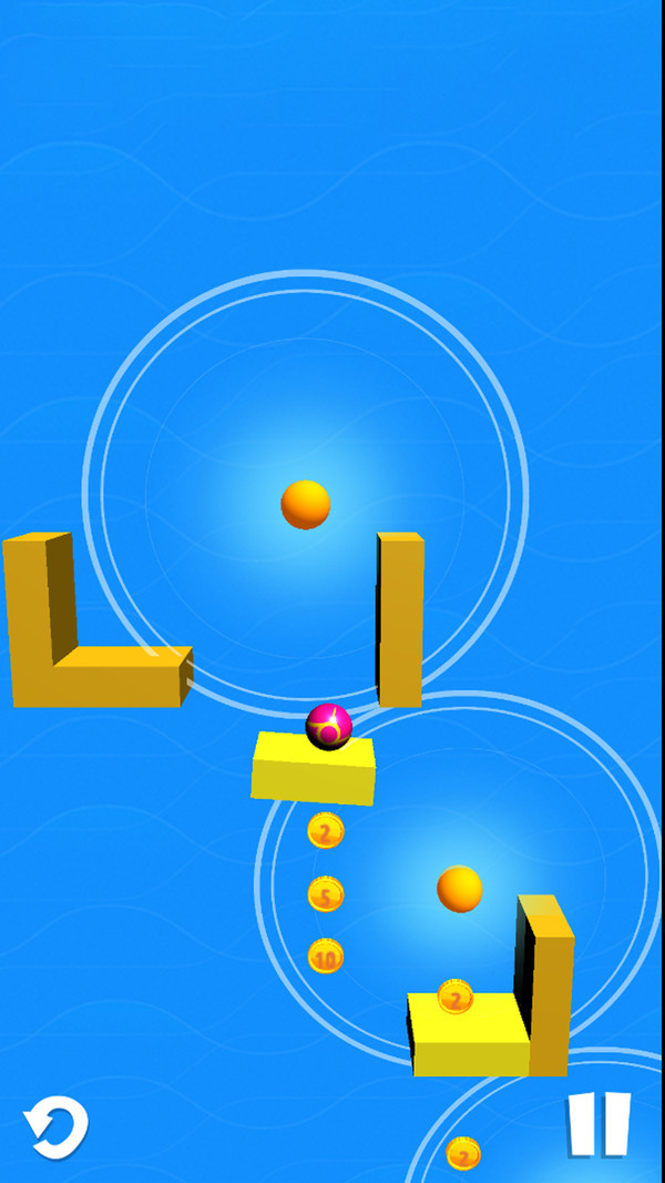 Bounce and collect（弹跳球闯关）