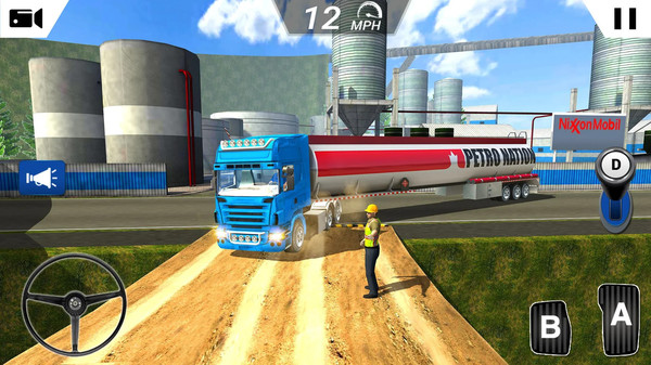 Oil Tanker Transport Offroad Truck Driver（大型油轮车驾驶）