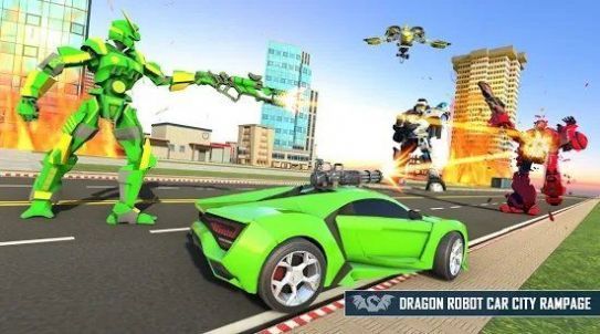 dragonrobotcartransformrobotgames(巨龙机器人汽车改造)
