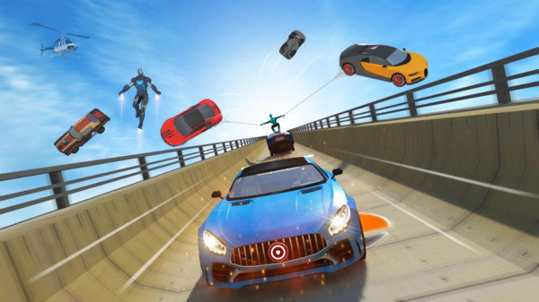 Ramp Car GT Racing New Car Stunts Games（超级英雄超级坡道）