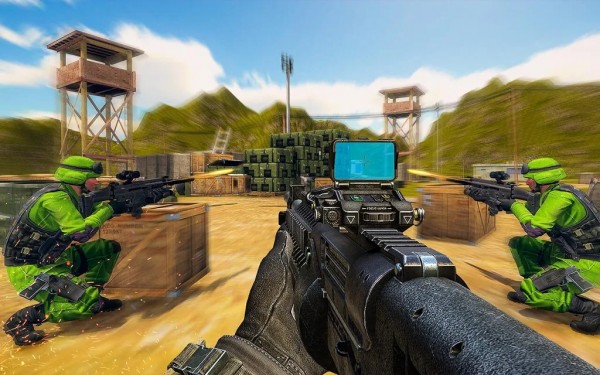 ShootingBattleSquadOfflineShootingWarfare（战斗行动军突击）