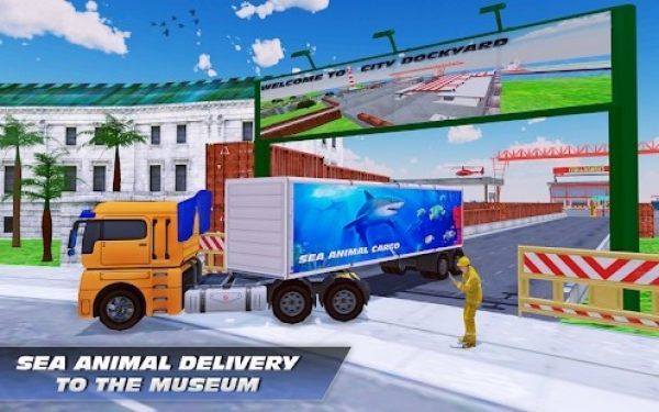SeaAnimalsTruckCargoOffroadDrivinggames2020（海港模拟器）
