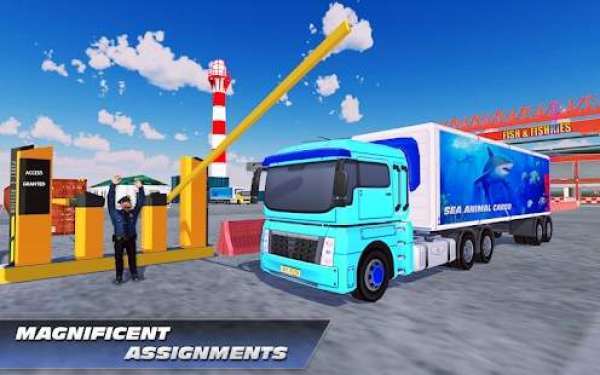SeaAnimalsTruckCargoOffroadDrivinggames2020（海港模拟器）