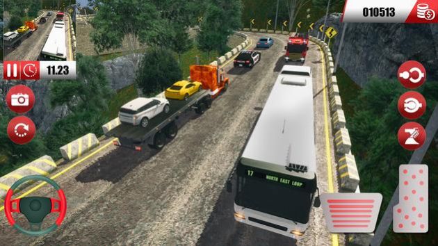 American Truck Cargo Delivery Parking Simulator