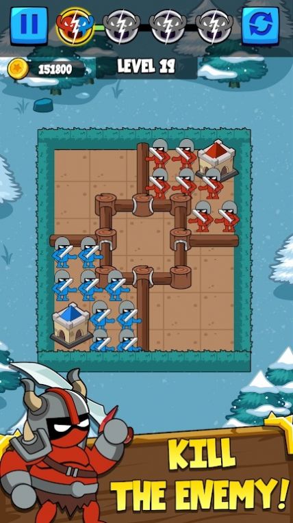 Stick Army Battle（王国剑队骑士）