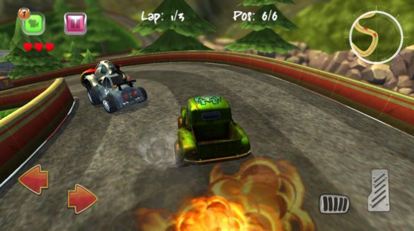 Cartoon Racing（强大的卡通车）