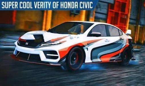Drifting and Driving Simulator Honda Civic 2（汽车驾驶）