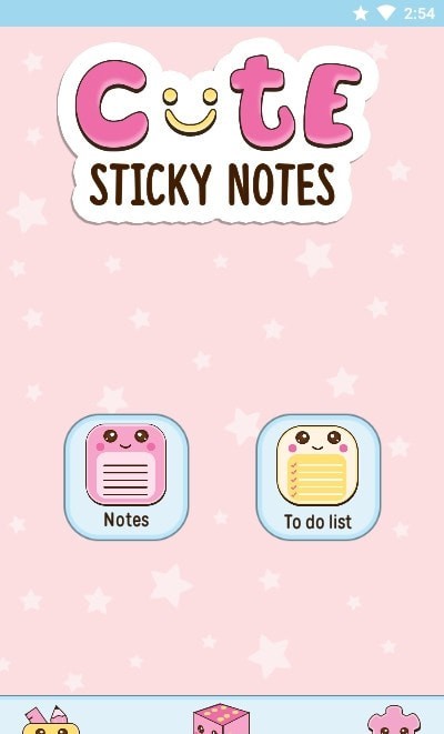 Cute Sticky Notes Widget（可爱笔记）