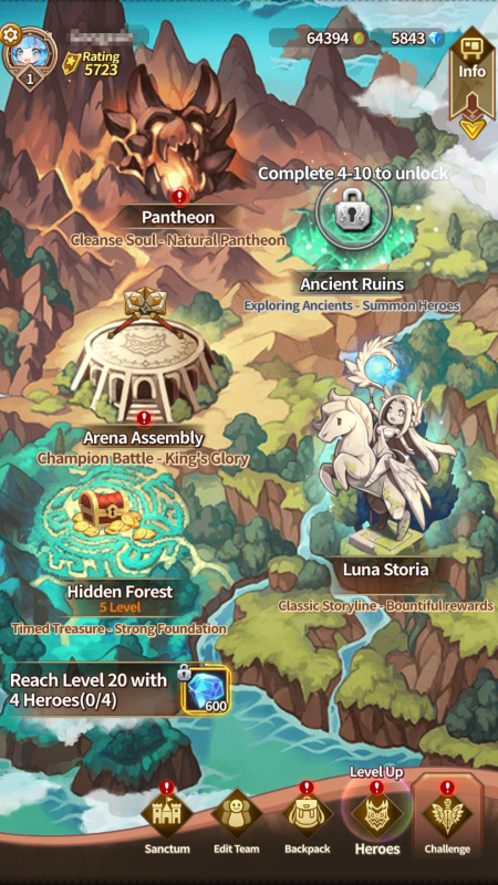 Luna Storia: RE