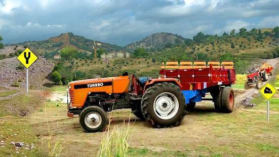FarmingTractorTrolleyCargoTransportSim2021（农用拖拉机）