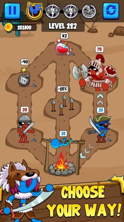 Stick Army Battle（王国剑队骑士）