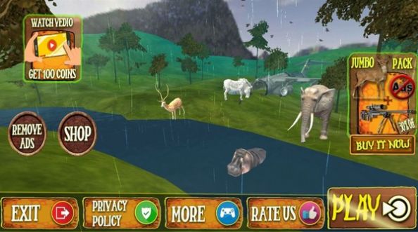 HuntingWorldDeerHunterSniperShooting（动物猎人狩猎冲突）