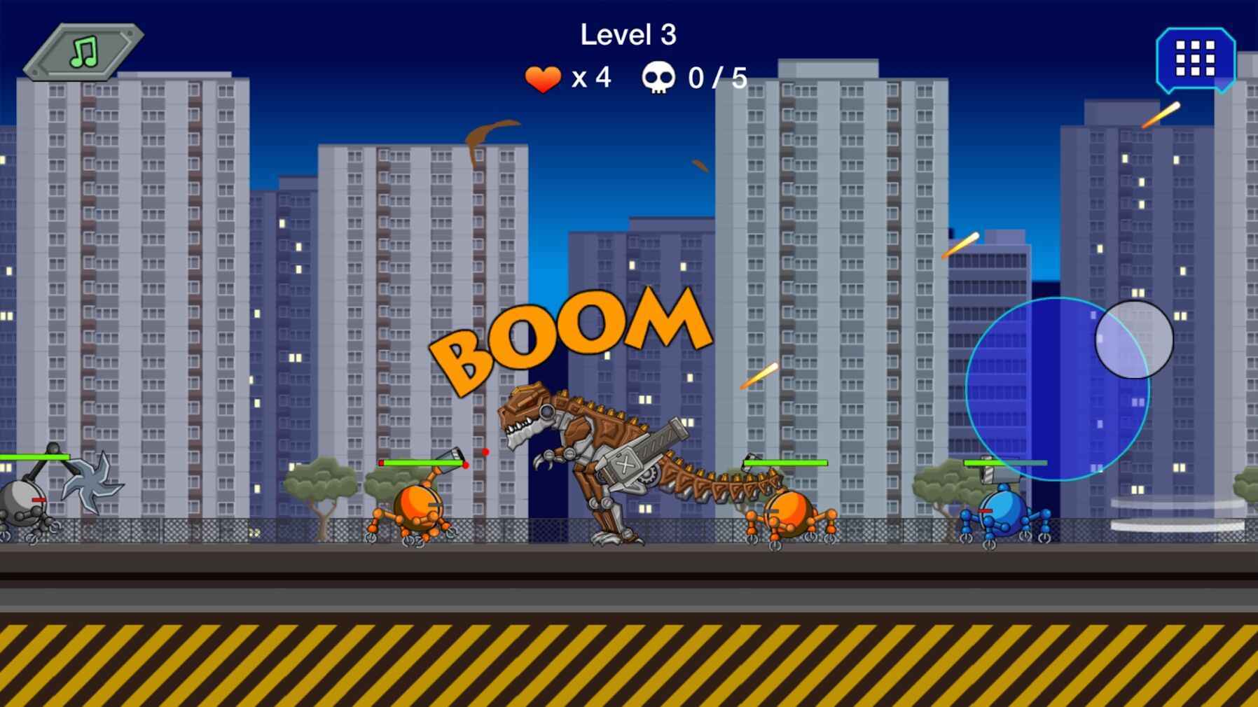 T-Rex Attack（暴龙兽进攻）