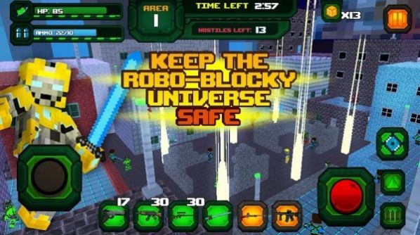 Block Soldier Survival Games（像素机器人大乱斗）
