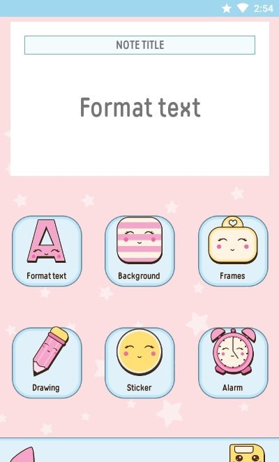 Cute Sticky Notes Widget（可爱笔记）