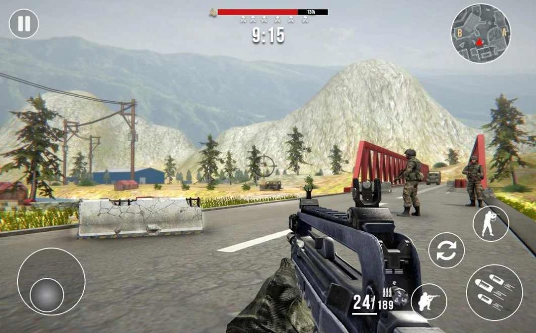 Mission Bridge Crossing（武器英雄）