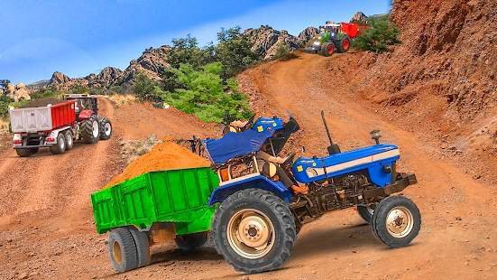 FarmingTractorTrolleyCargoTransportSim2021（农用拖拉机）