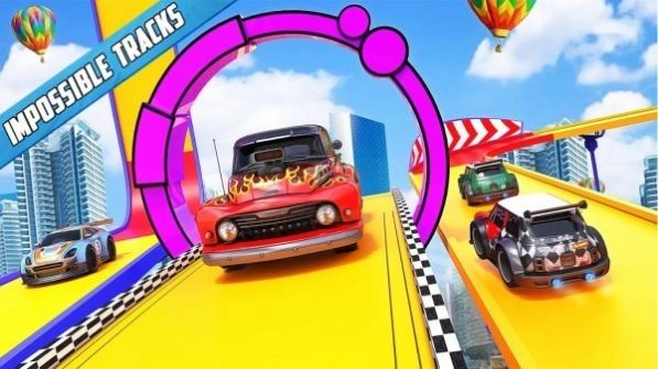 Mega Ramp Car Stunts（终极特技赛车竞技）