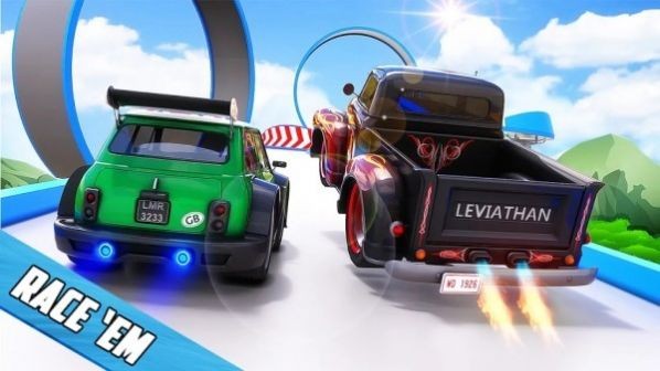Mega Ramp Car Stunts（终极特技赛车竞技）