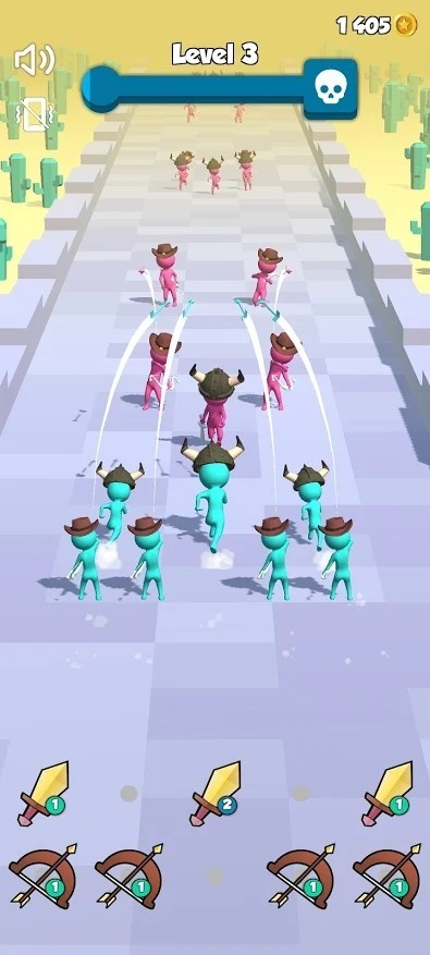 Merge Army 3D!（人类军团战争）
