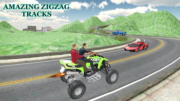 ATV Quad Bike Taxi Simulator Free: Bike Taxi Games