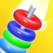 Color Hoop Sort 3D