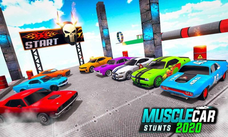 Muscle Car Stunts 2020（肌肉车特技表演）