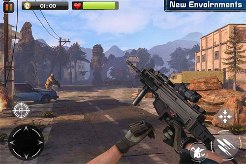 Real Commando Secret Mission（战斗任务黑色狙击兵）