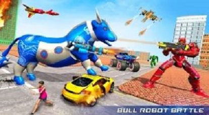 Us Police Monster Truck Robot（美国警察变形怪物卡车）