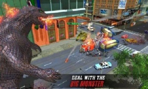 Hybrid Titan Rex: City Rampage（机械怪兽决战）