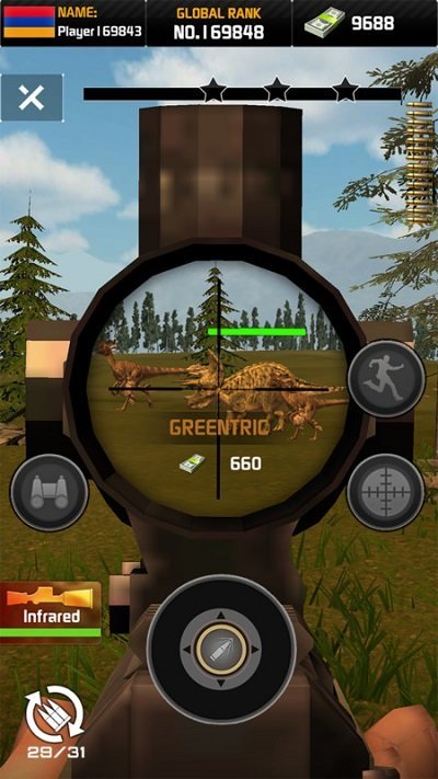 Wild Animal Hunt: Dino Hunting Games（血腥恐龙狩猎）