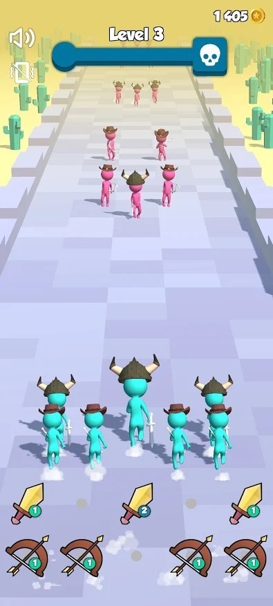 Merge Army 3D!（人类军团战争）