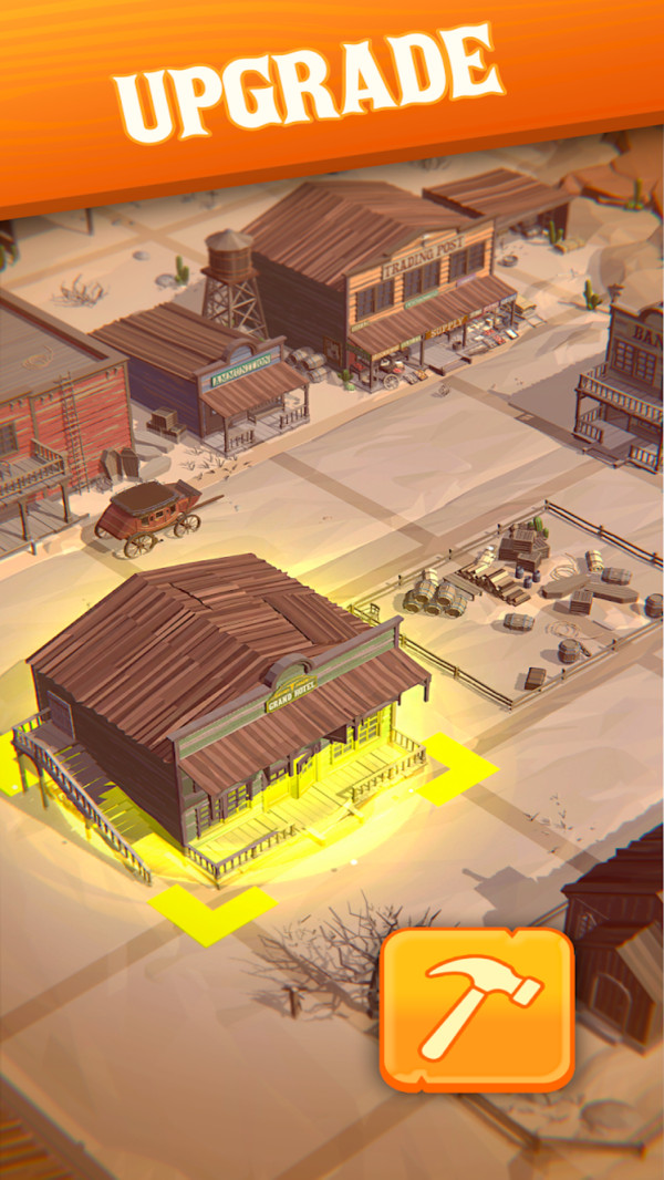 Wild West（3D闲置狂野西部）