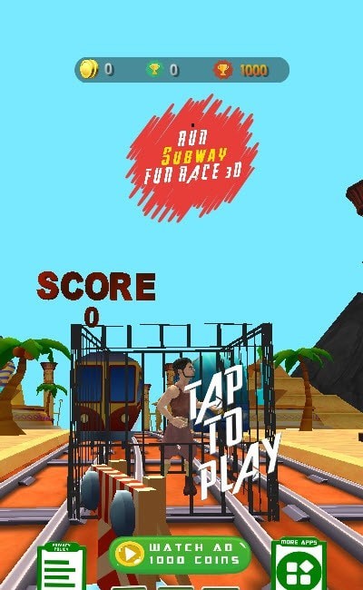 Run Subway Fun Race 3D（地铁趣味赛3D）