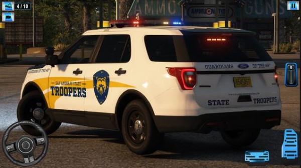 odern Police Car Parking 3d （新的警车停车）