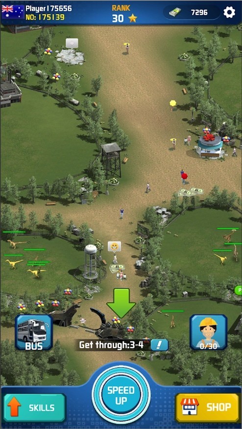 Dinosaur Land Hunt & Park Manage Simulator（恐龙土地狩猎）