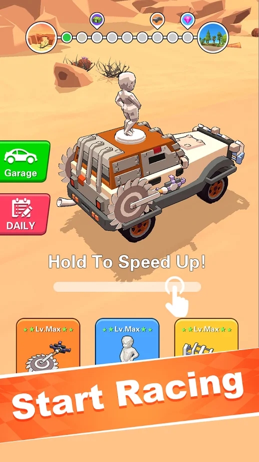 Car Rush: Fighting & Racing（汽车冲刺比赛）