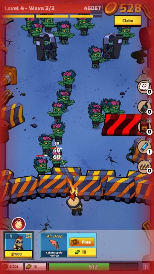 Zombie Defense（僵尸空闲防御）