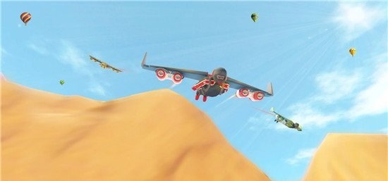 Wingsuit Jet Flying Race（翼装喷气式飞行比赛）