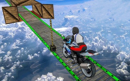 Bike Sky Stunt（摩托车空中跳跃）