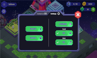 Scifarm（太空中农业动物园）
