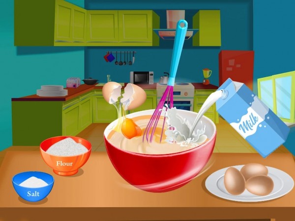 Make Pasta In Cooking Kitchen（在厨房做意大利面食品）
