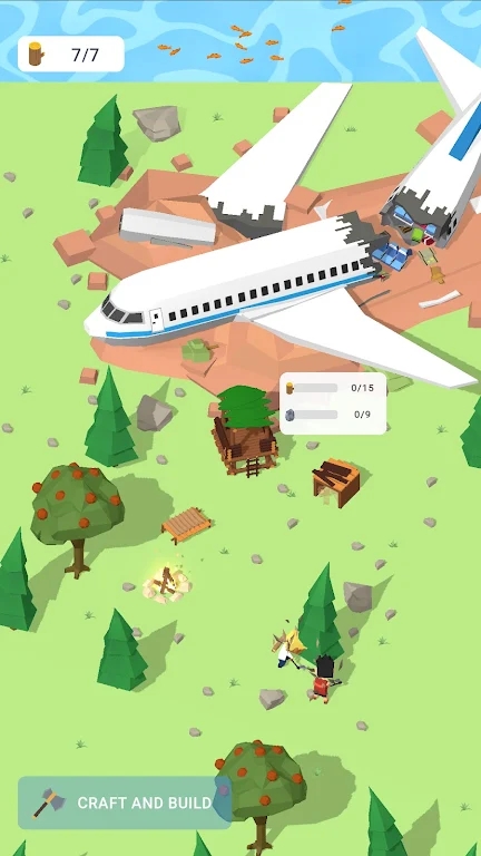 Idle Plane Crash Survival（空闲飞机坠毁生存）