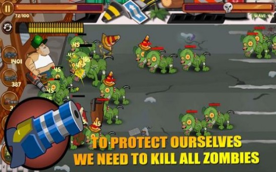 Fat Man Vs Zombies - Defence Battle PVZ4（胖子大战僵尸）